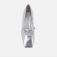 Shu Shop - Women's Adele Metallic Leather Flats