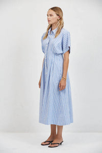 A.Ren - Aster Striped Shirtdress