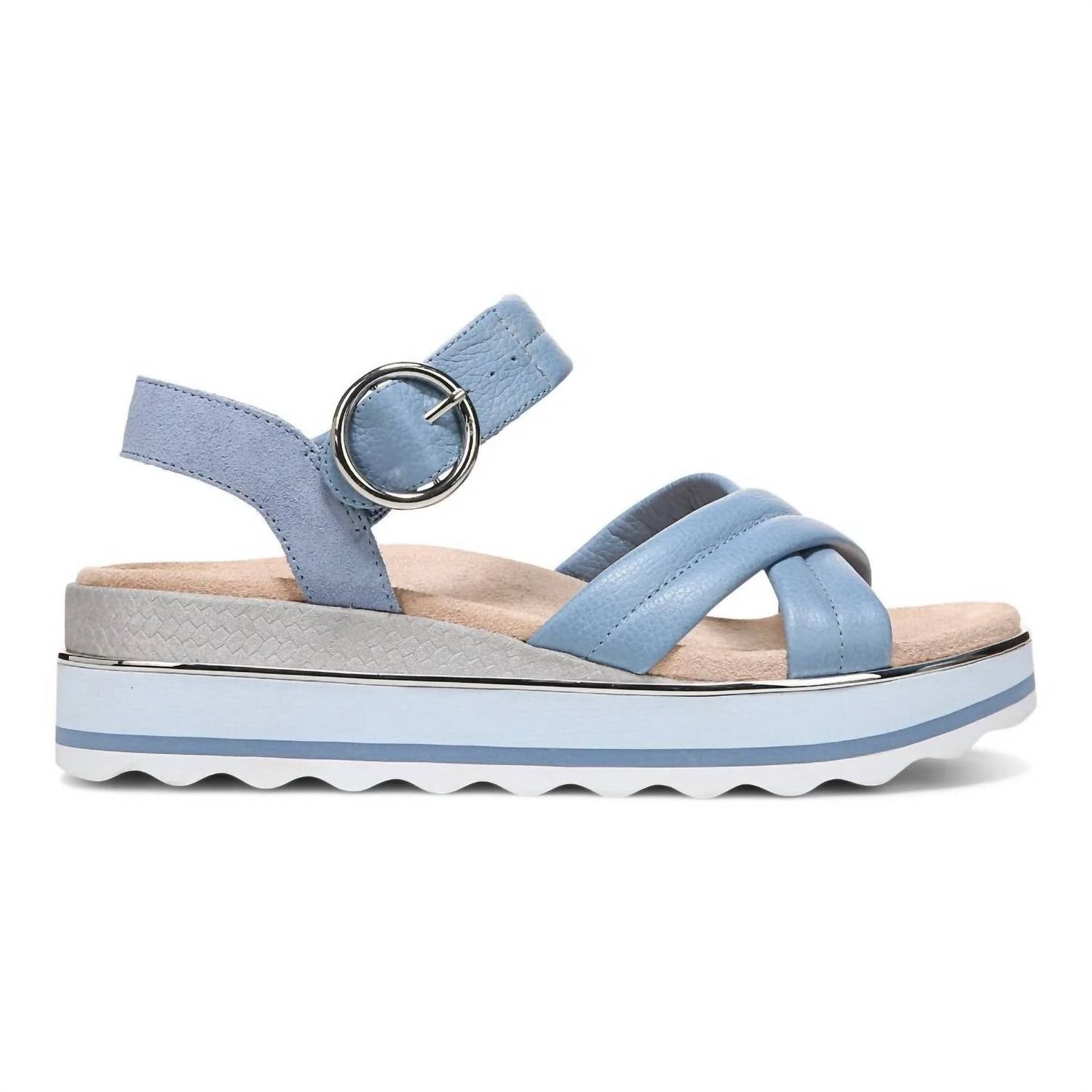 VIONIC Women's Reyna Sandals in blue shadow - women's sandal - view 4