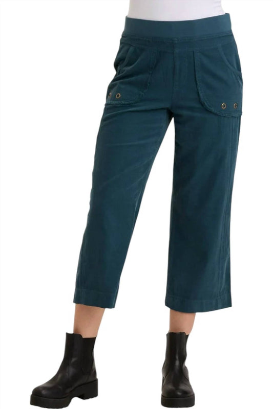 Xcvi - CORD TRUMBLE CROP PANTS