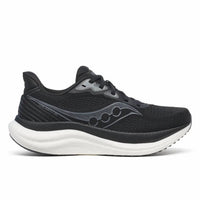 SAUCONY Women's Triumph 23 Running Shoe in 200 black white - women's shoe