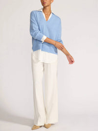 Brochu Walker - Looker Layered V-neck Pullover Sweater