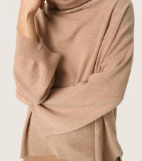 Soaked In Luxury - Molina Loose Fit Rollneck Pullover Sweater