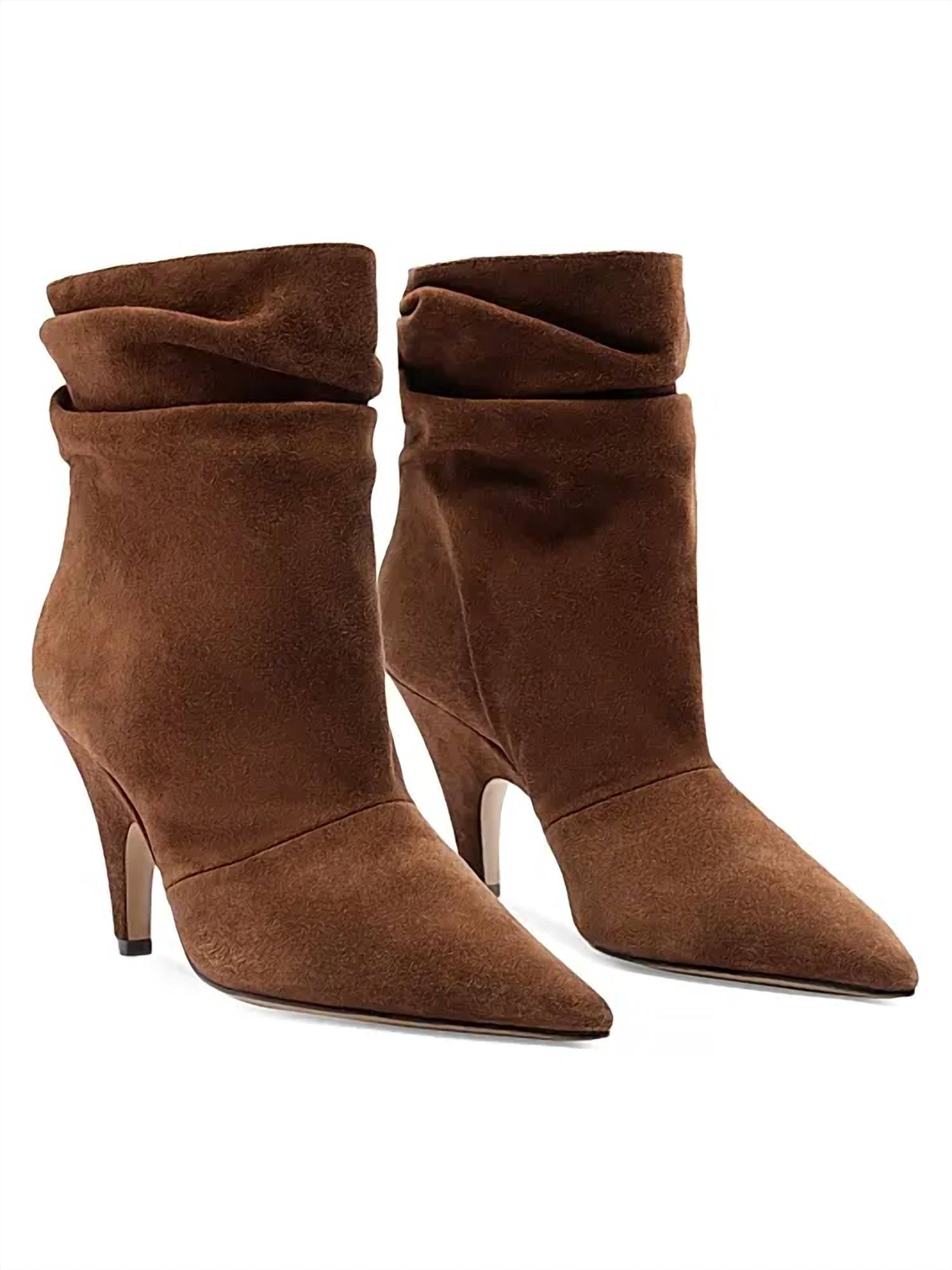 Alexandre Birman - Women's Suede Slouch Boots