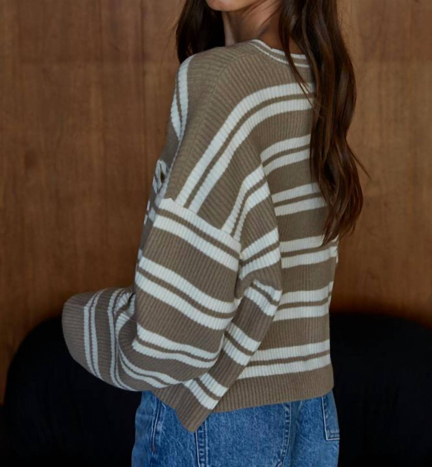 By Together - Trail Mix Striped Pullover