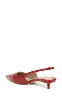 Sam Edelman - Women's Fitzgerald Pointed Toe Slingback Kitten Heeled Pumps