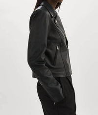 Lamarque - Kelsey Leather Biker Jacket