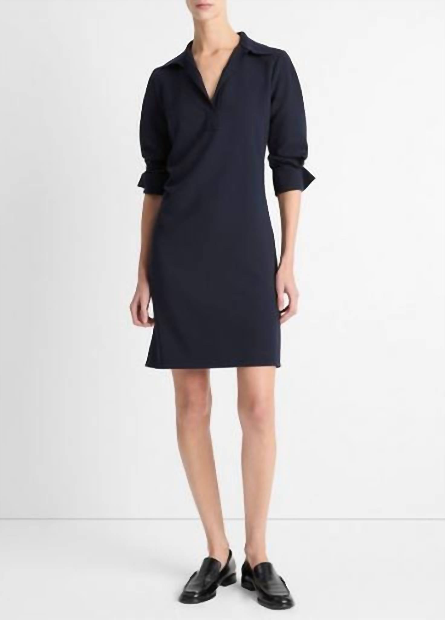Vince - Rouched Rugby Dress
