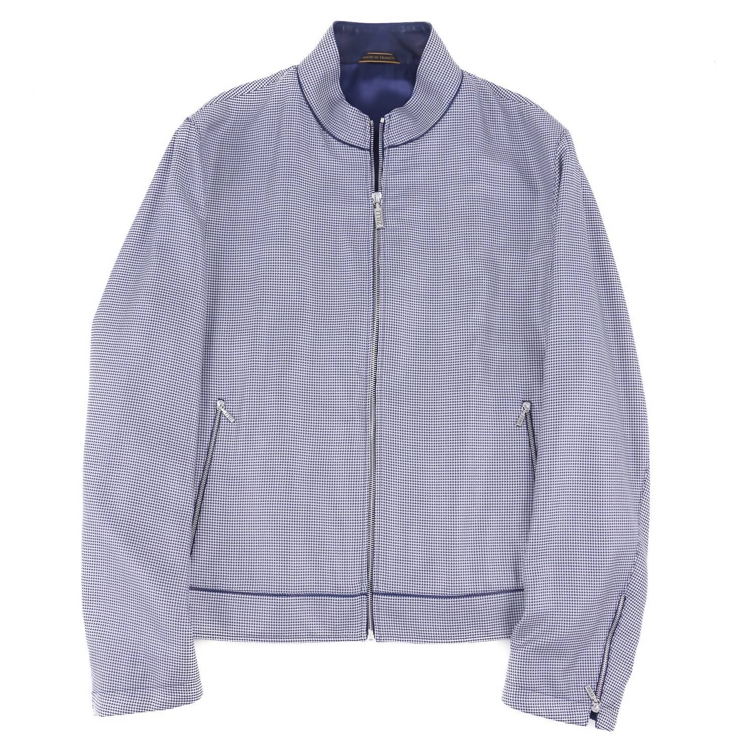 Zilli - Men's Lightweight Silk And Wool Bomber Jacket