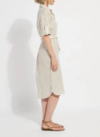 Lysse - Juniper Linen Tunic Shirt Dress
