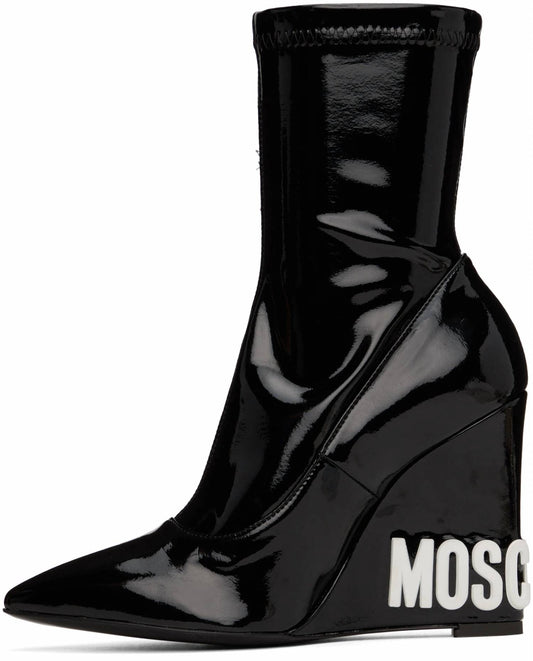 Moschino - Women's Wedge Ankle Boots