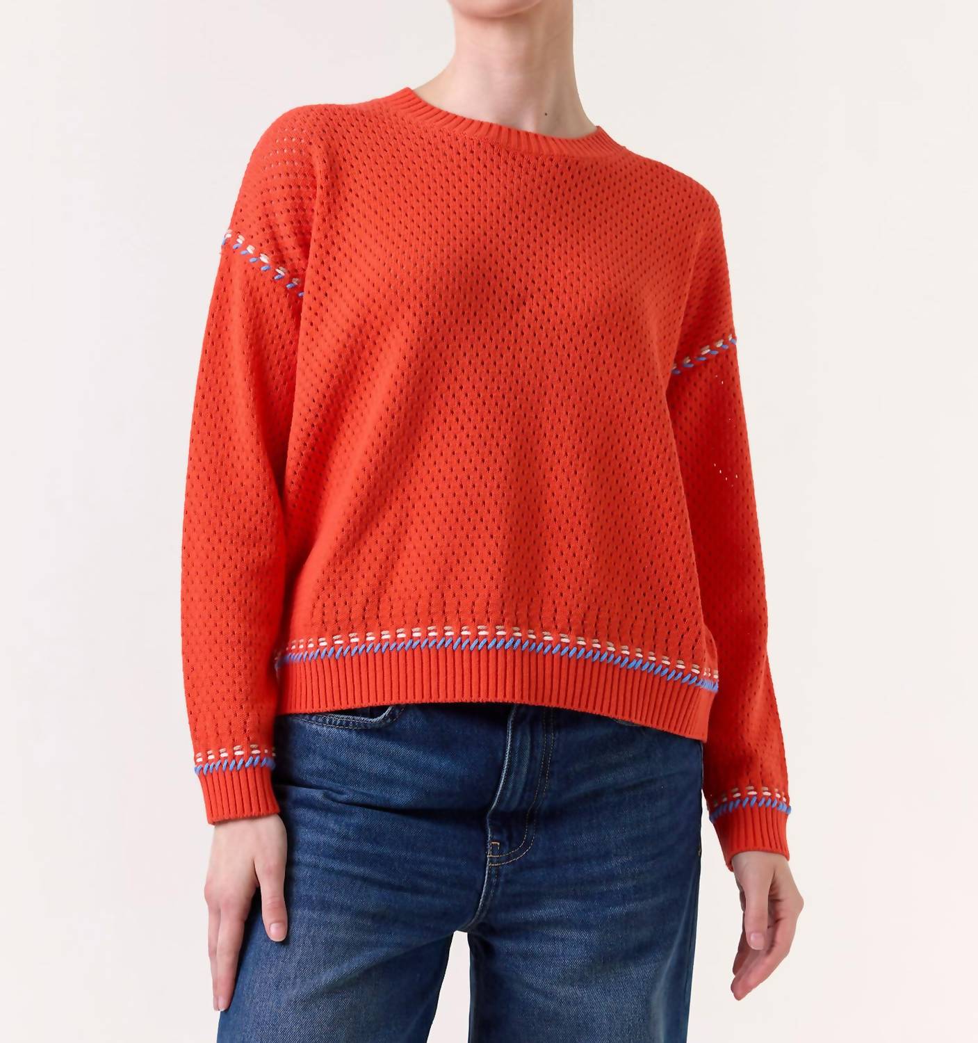 Wispr - Selene Stitch Crew Sweater