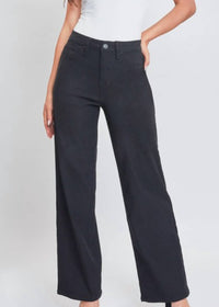 Ymi - Aarhus Hyper Stretch High Waisted Wide Leg Jeans