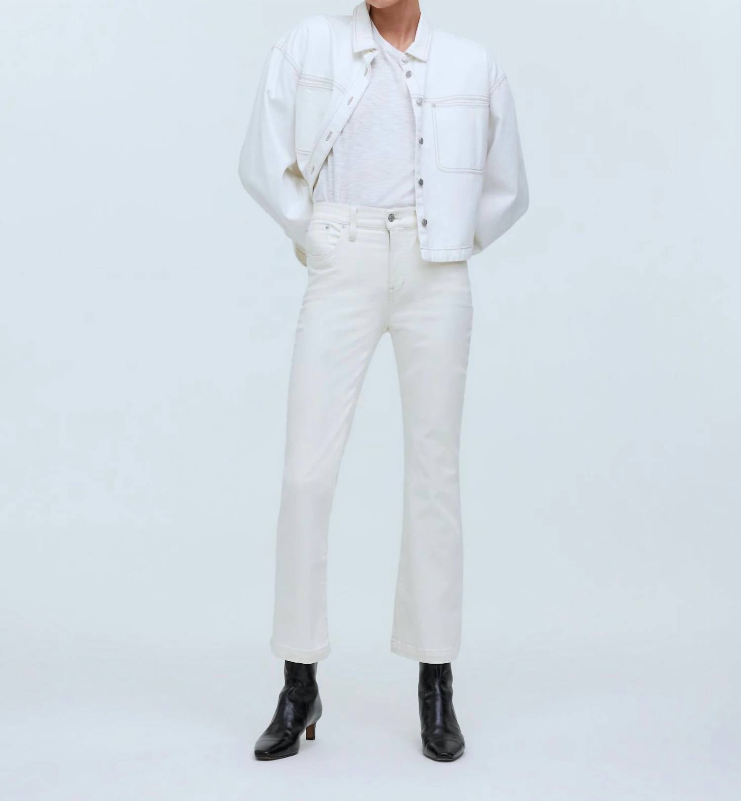 Madewell - Kick Out Crop Jeans - Tall