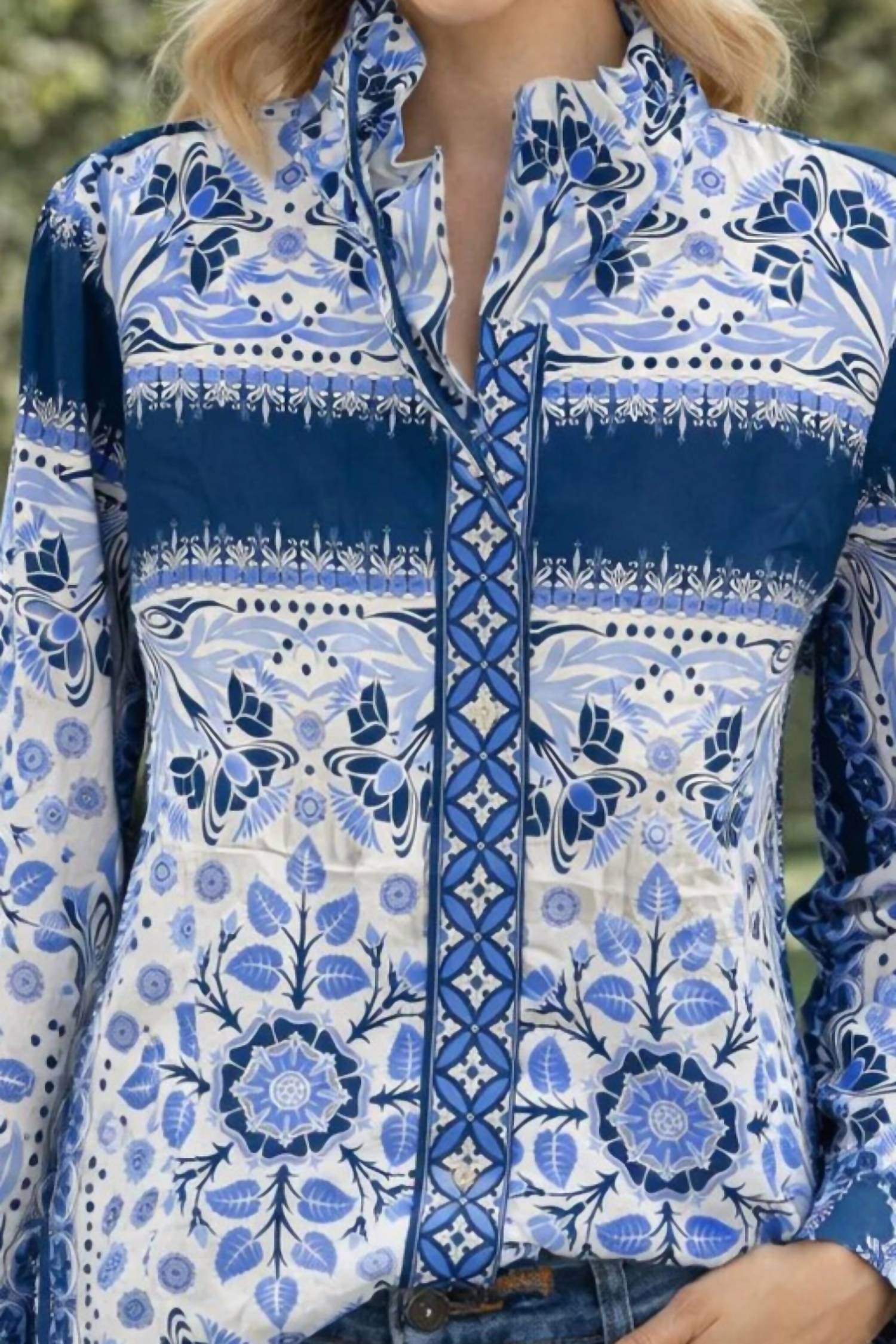 Patty Kim - Elizabeth Long Sleeve Blouse