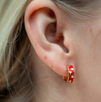 Starlette - Women's Sweetheart Hoop Earrings