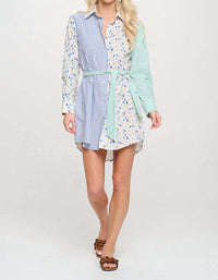 Meet Me In Santorini - Santorini Symphony Mini Dress
