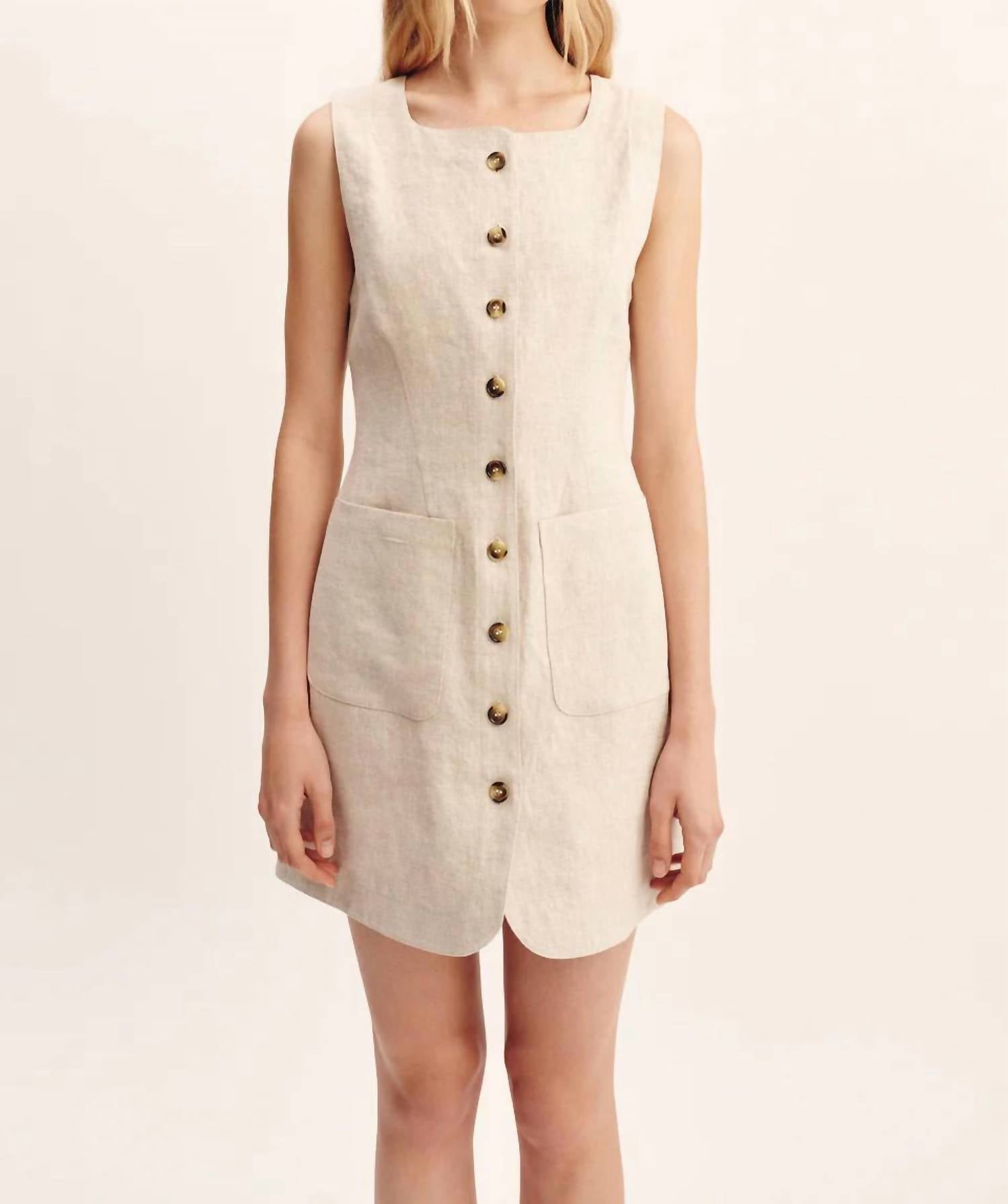 Posse - Emma Button Down Mini Dress