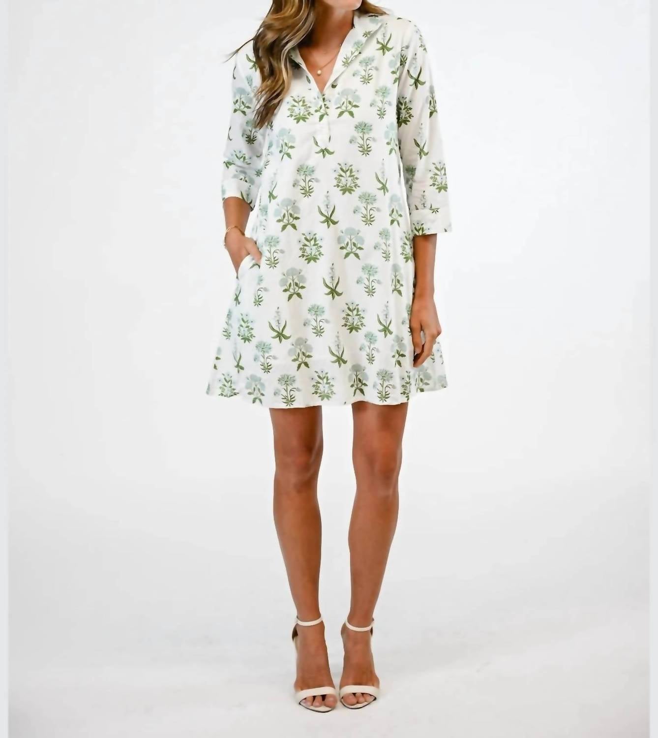 Victoria Dunn - Sully Mandarin Mini Dress
