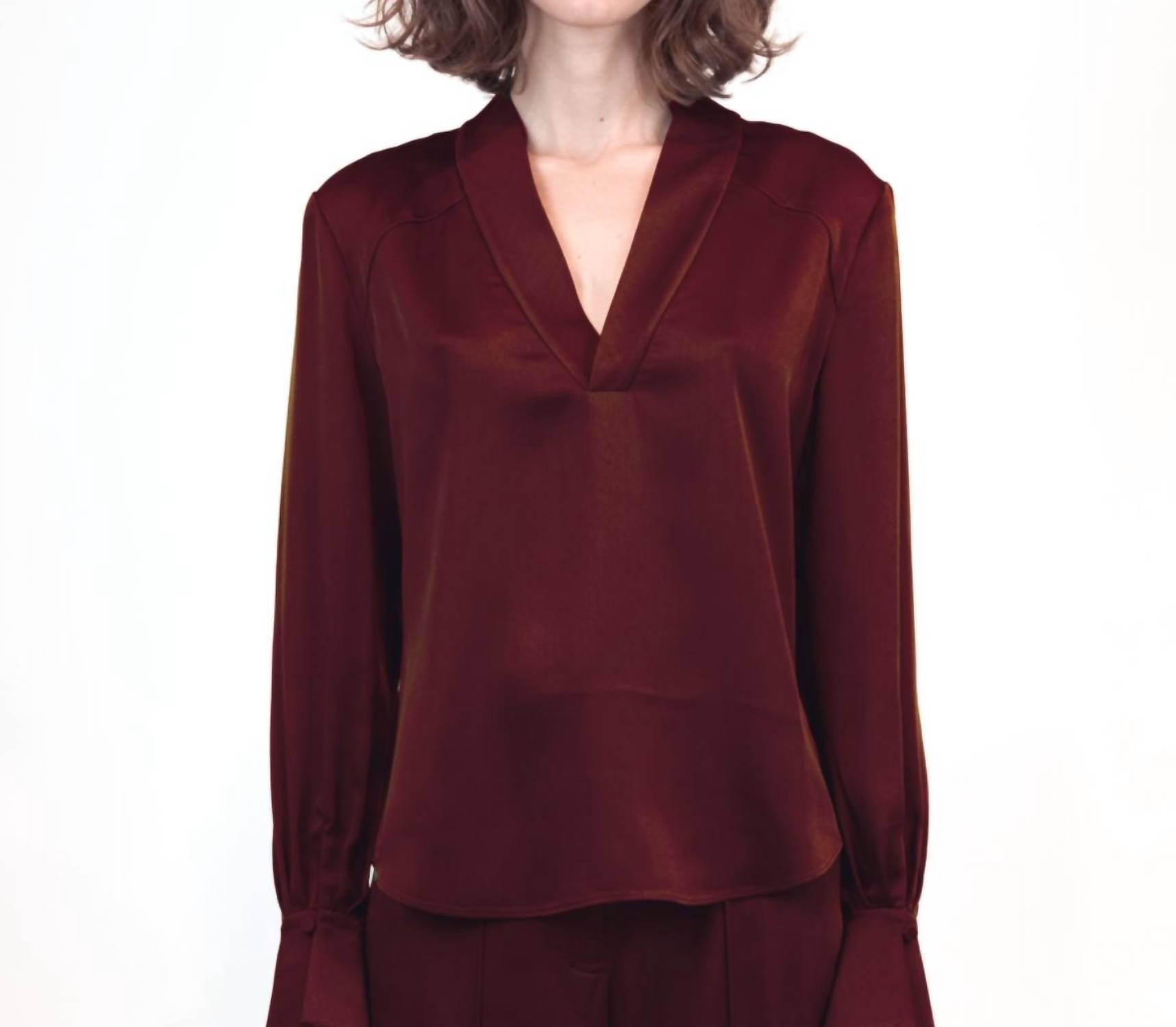 Simkhai - Maisey V- Neck Blouse