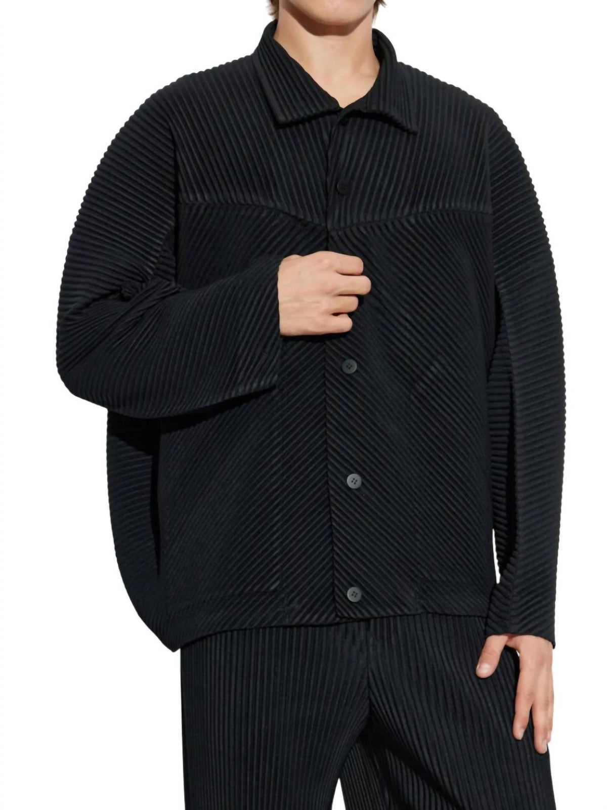 Issey Miyake - Homme Plisse Monthly Colors September Blouson Shirt