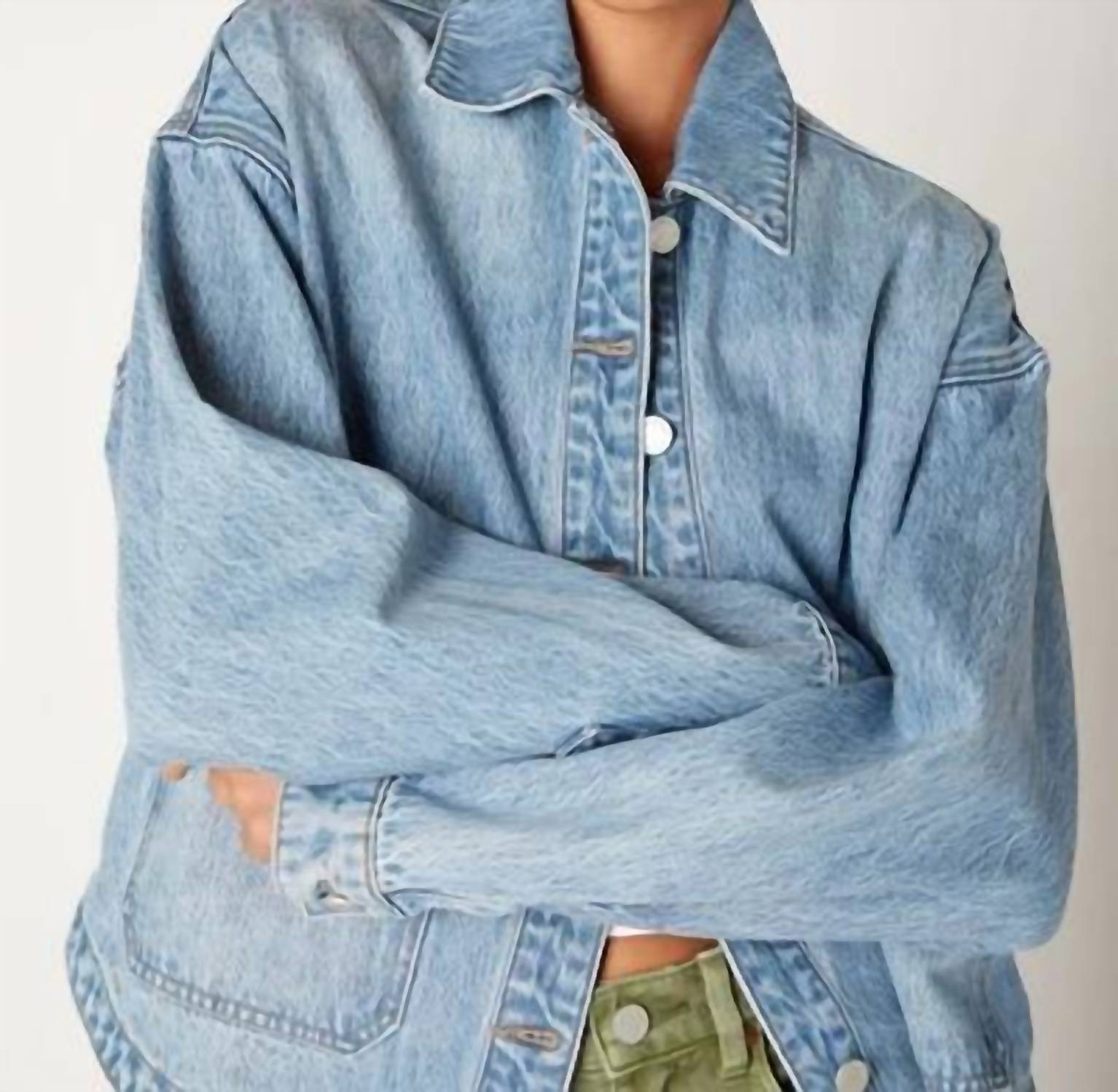 Blanknyc - Together Again Button Down Shirt Jacket