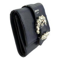Jimmy Choo - Women's Cheri Leather Trifold Card Case Walllet