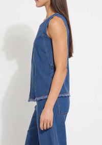 Lysse - Irabella Fringed Denim Top