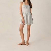 Rylee + Cru Primrose Mini Dress in light blue - kids' dress