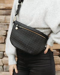 Lumi + Sol - Women's Woven Crossbody Bag