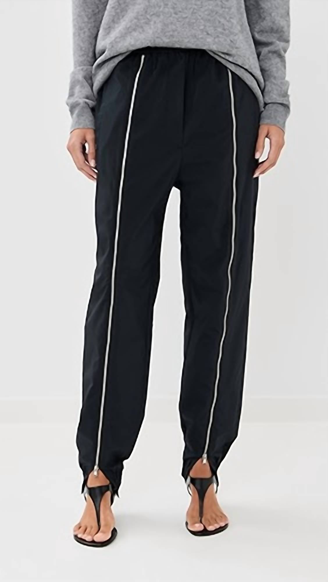 Tibi - Nylon Zipper Jogger
