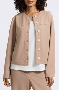 Foxcroft - Valerie Crepe Knit Jacket