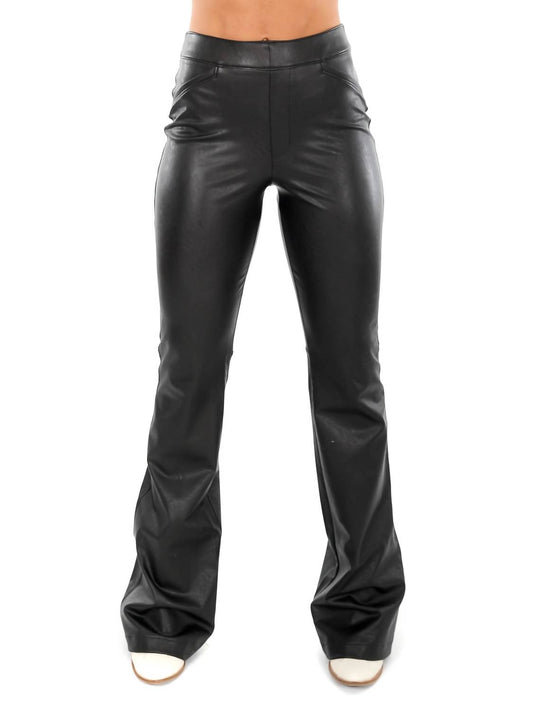 Spanx - Leather Like Flare Pants