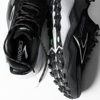 BROOKS Women's Caldera 8 Trail-running Shoes in black blackened pearl white 1 - women's shoe - alternate view