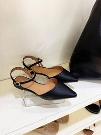 Mis-Jes - Women's Pointed Toe Slingback Flats