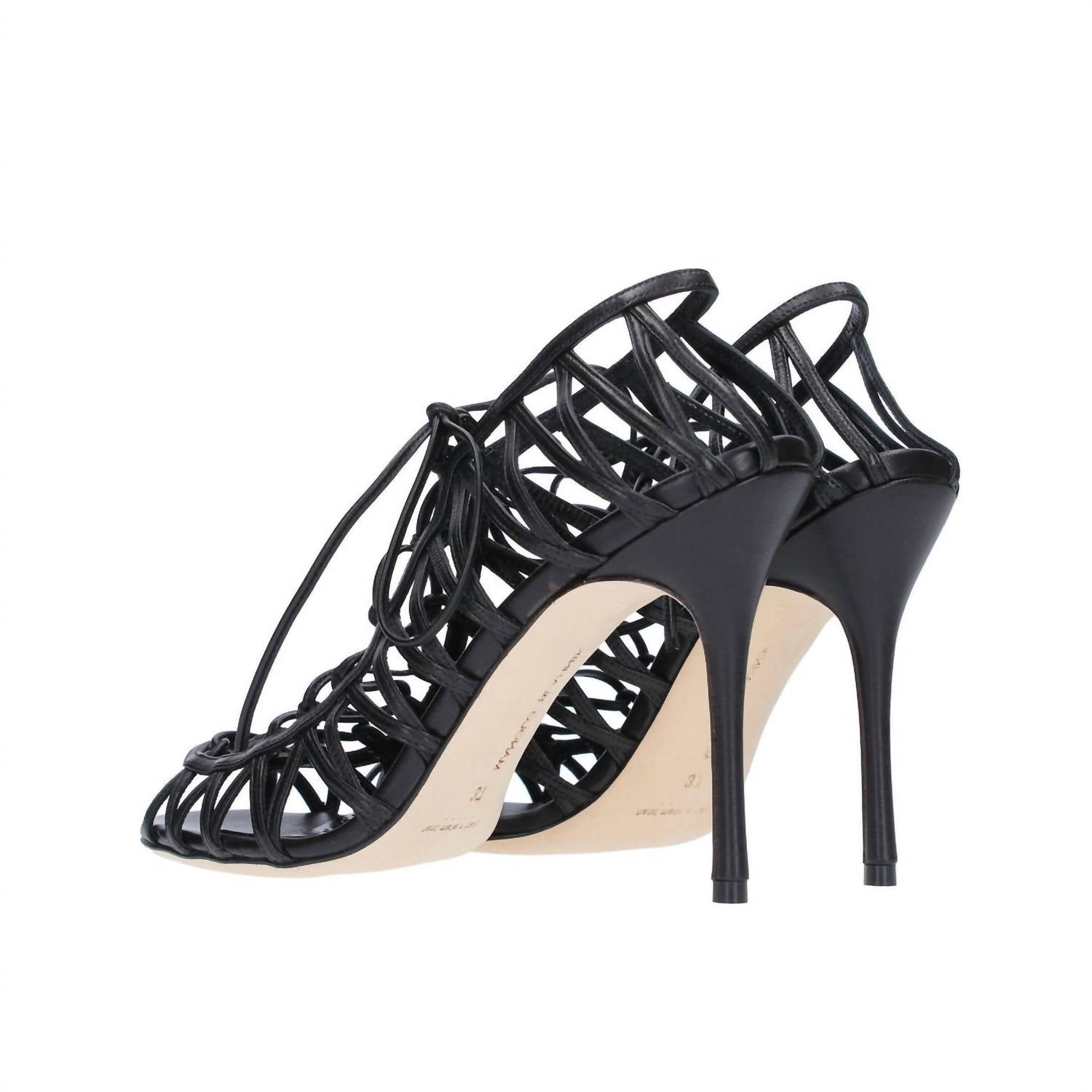Manolo Blahnik - Women's Hamza 105 Leather Sandals