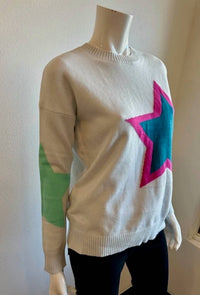 Six/Fifty - Women's Bold Star Sweater