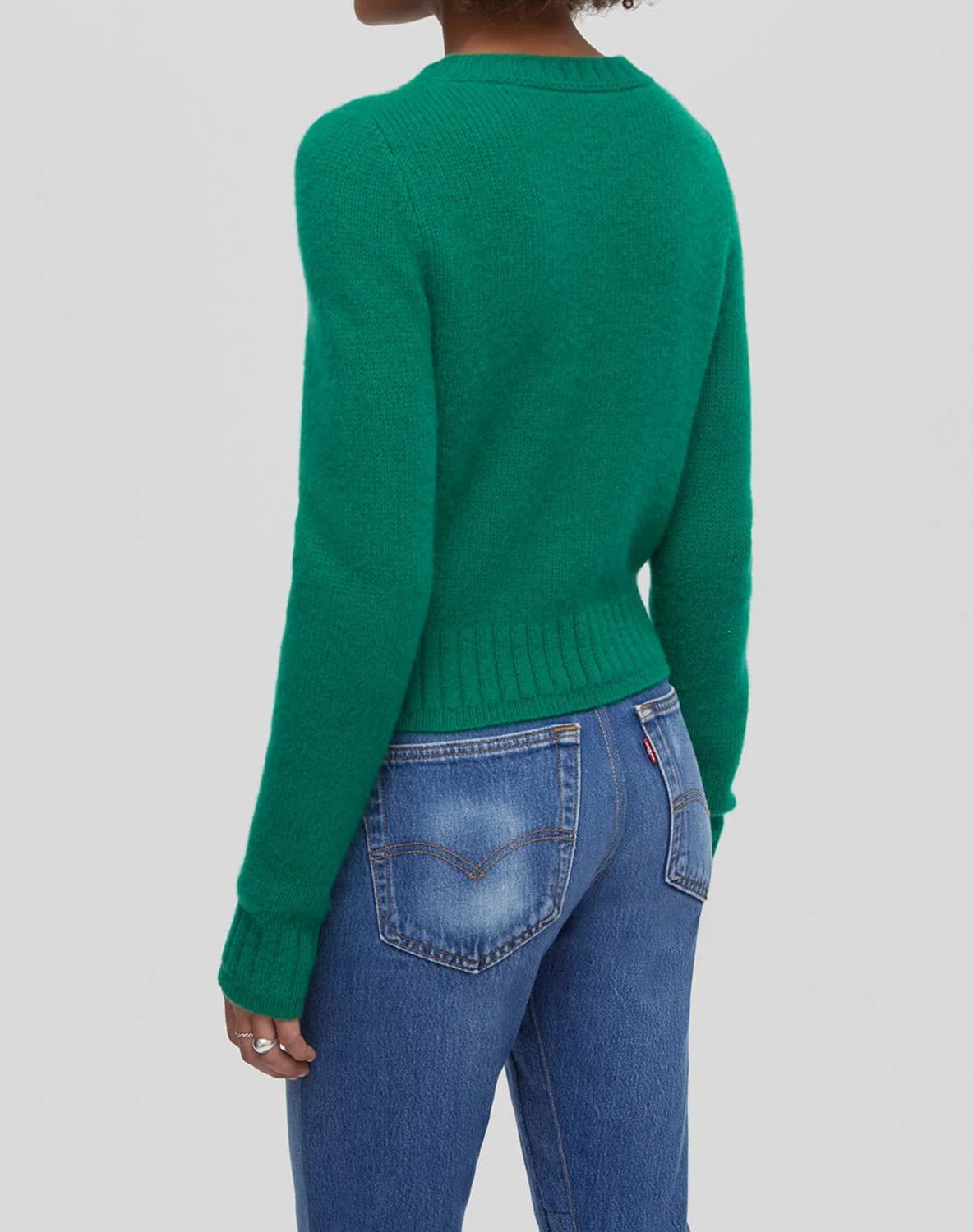 Re/Done - Baby Crew Cashmere Cardigan