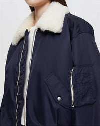 Re/Done - Shrunken Bomber Jacket
