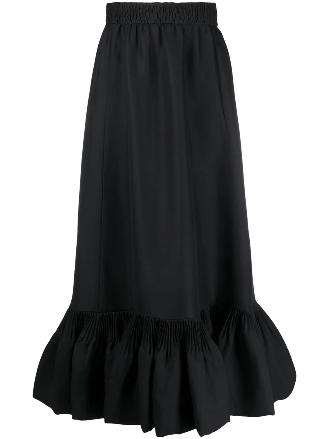 Valentino - Peplum Hem Skirt