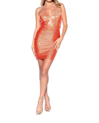 Jessica Angel - Sleeveless Open Lace Up Back Dress