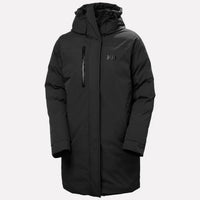 Helly Hansen Women's Adore HT Parka in black - women's jacket - detail view