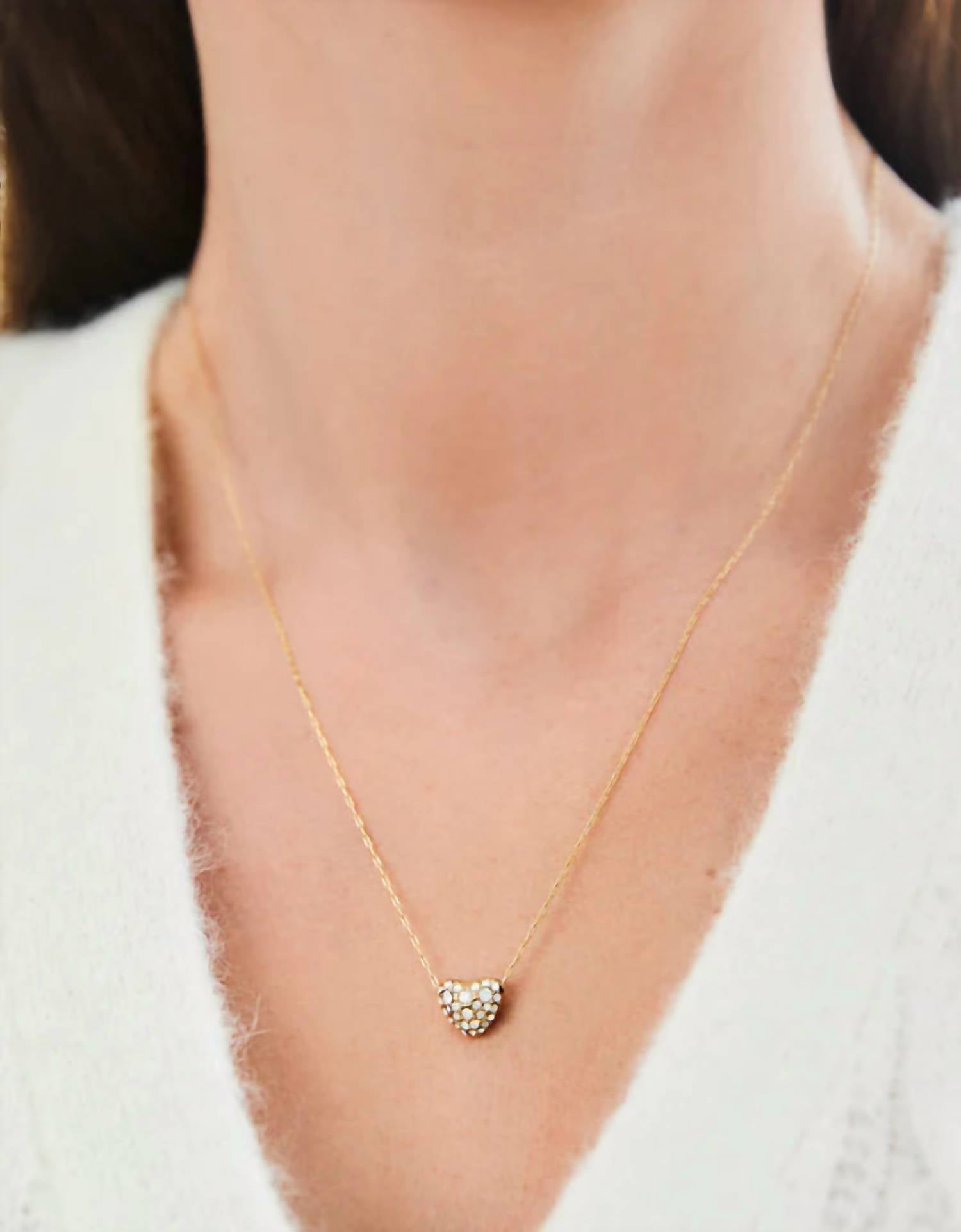 Spartina 449 - Women's Sparkling Heart Necklace