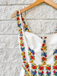 Farm Rio - Floral Print Mini Dress