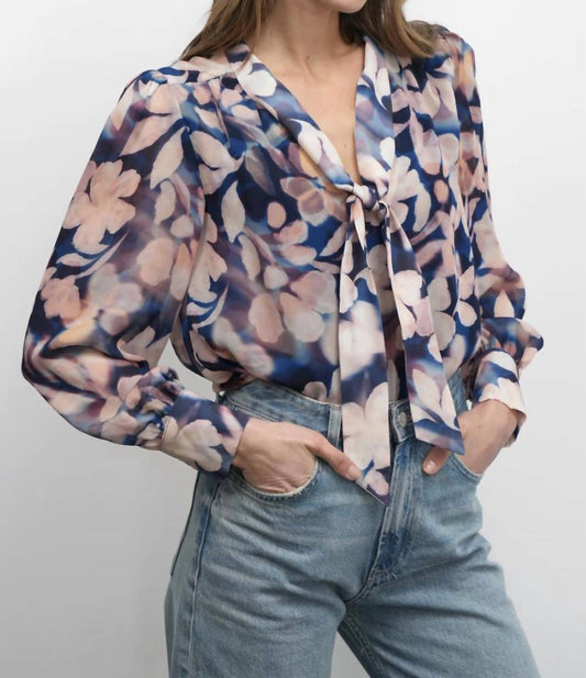 Greylin - Rosabel Tie Neck Blouse