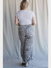 7Th Ray - Leopard Tie Leg Pant