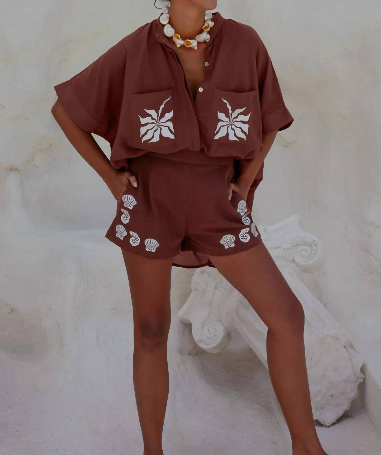 Palm Collective Elise High Rise Shorts Snagged Bagged palm-collective-elise-high-rise-shorts-snagged-bagged