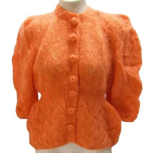 Maridruna - The Fiona Mohair Hand Knit Cardigan