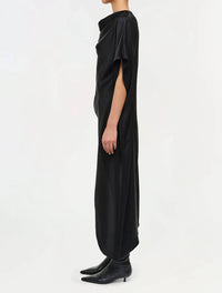 Simkhai - Sadia Satin Mini Cape Dress