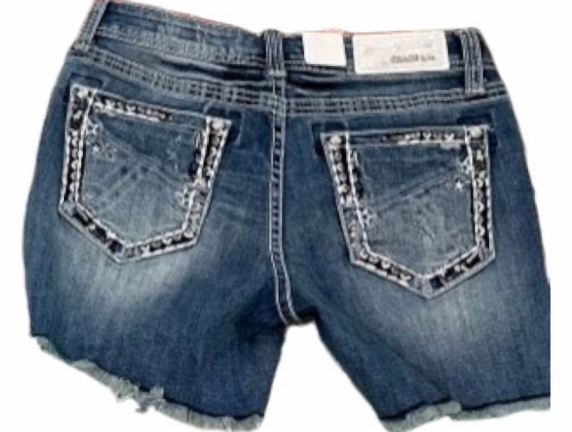 Grace In La - Women's Easy Fit Jean Shorts